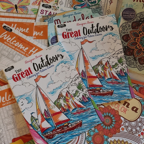 Other - Simple Adult Coloring Books